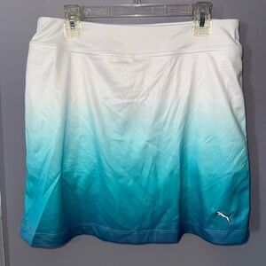 Puma Women's Blue Ombre Athletic Skirt